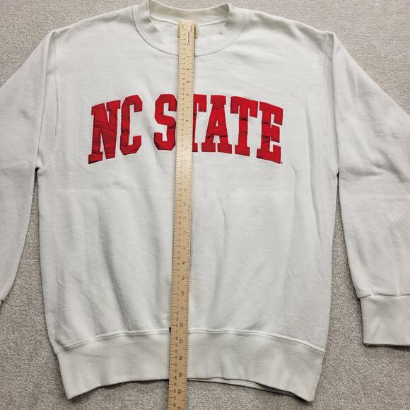 Vintage The Game North Carolina State University PullOver Sweatshirt Mens Medium - Picture 3 of 7